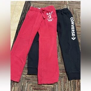 Set Of 2 Sweatpants Abercrombie And Converse Kids Pants 150-160cm S L